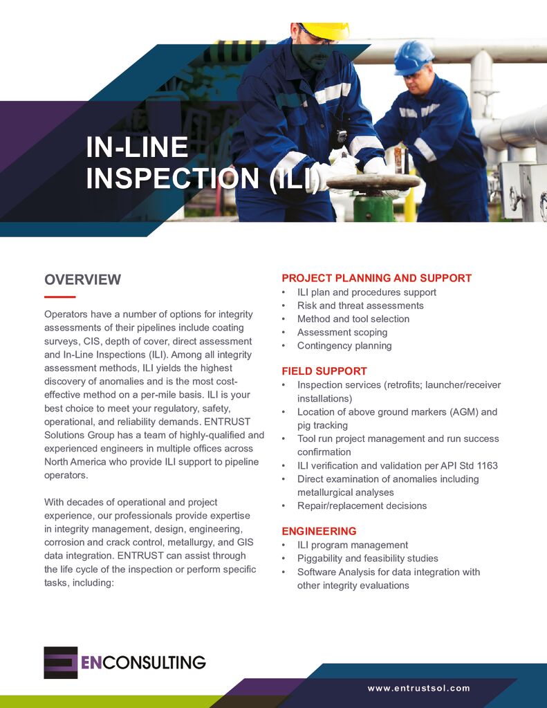 In-Line Inspection (ILI)
