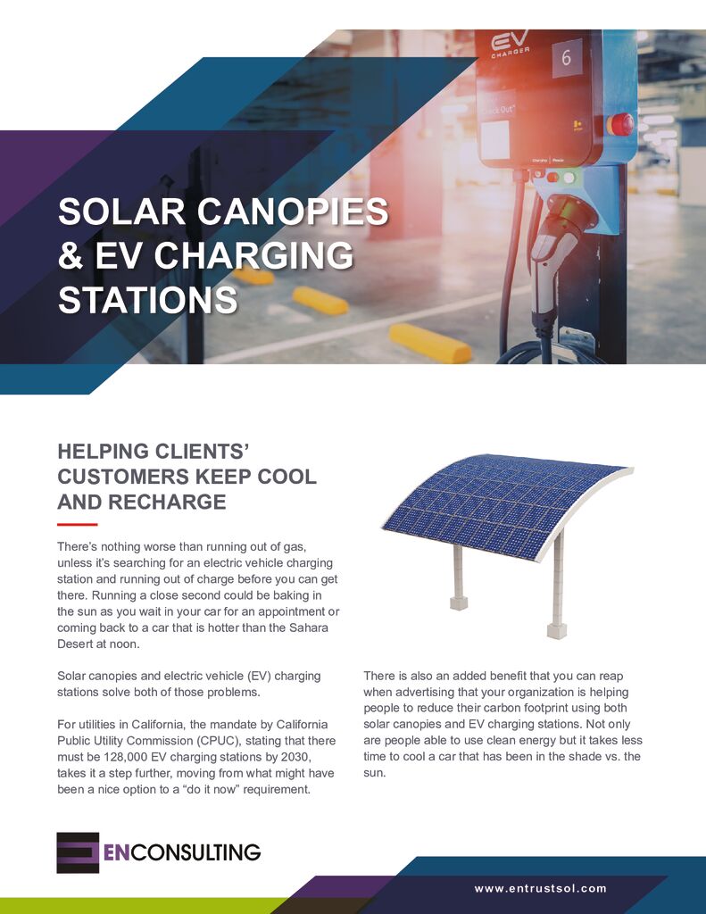 Solar Canopies & EV Charging Stations