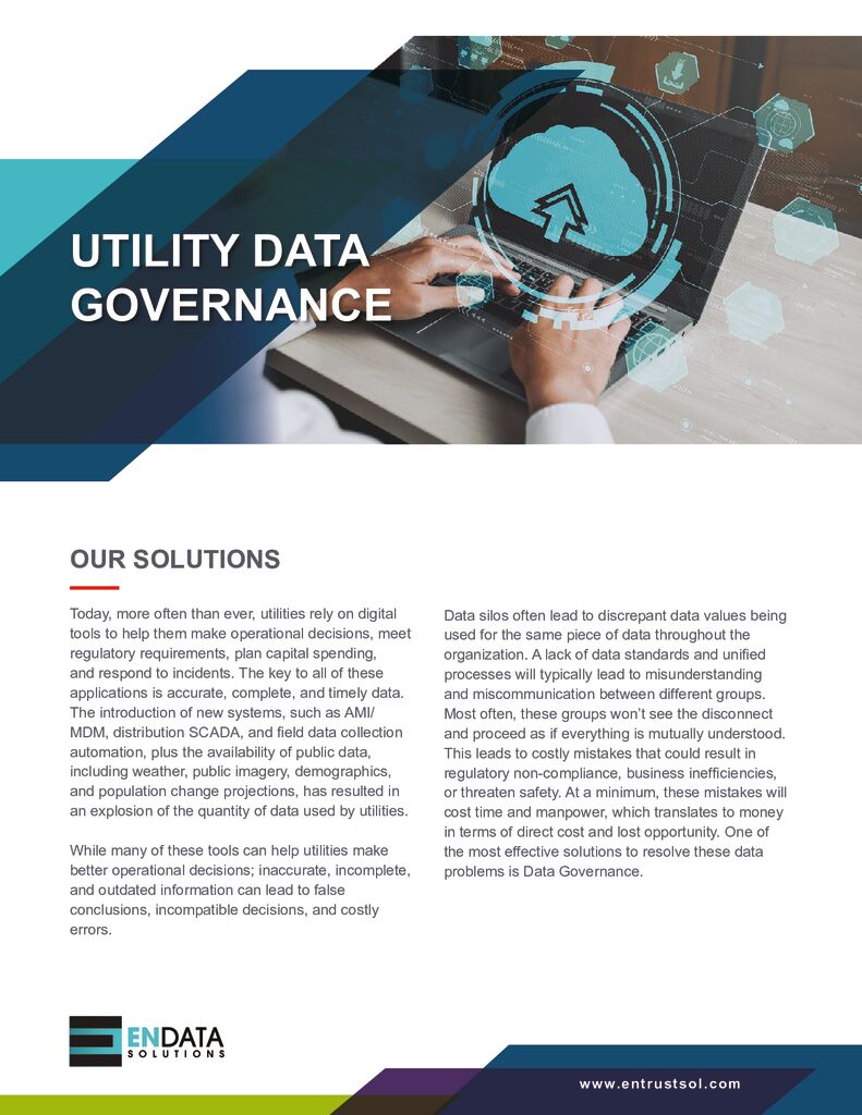 Utility Data Governance